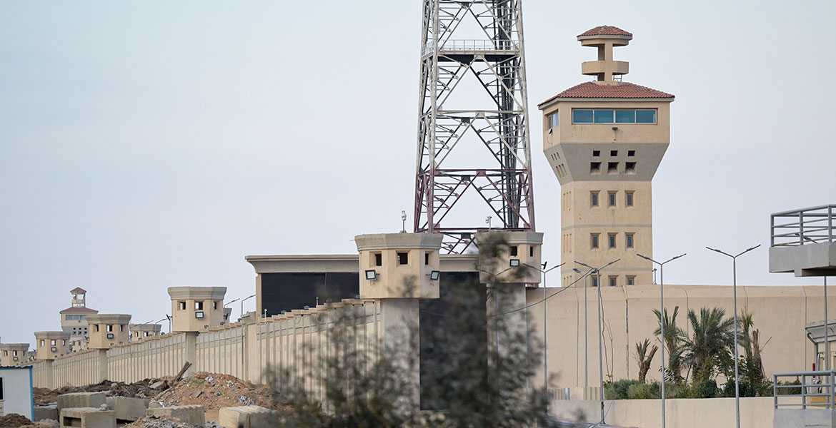 Gefängnis Wadi El Natroon nördlich von Kairo