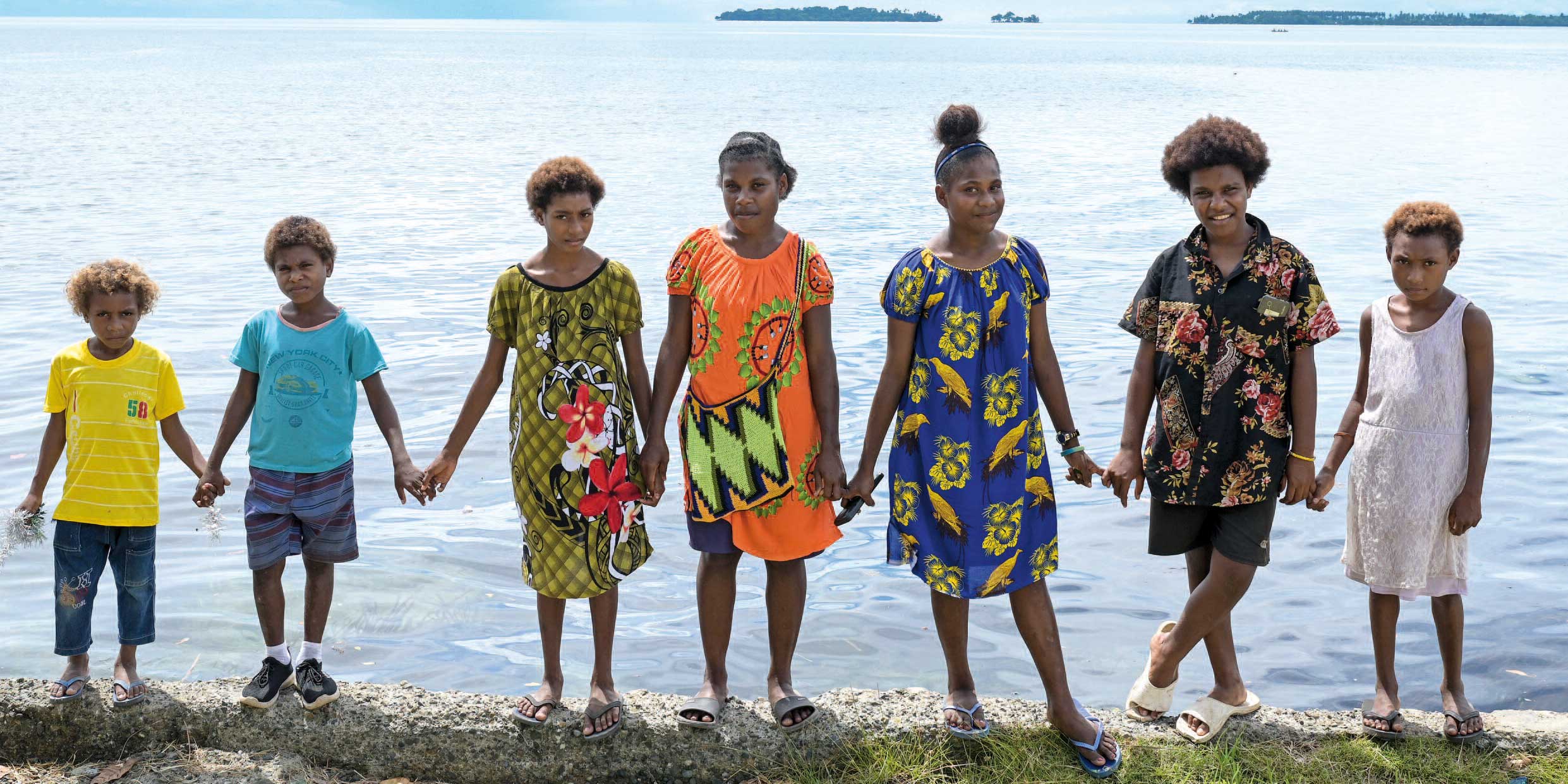 Der steigende Meeresspiegel zwingt in Papua-Neuguinea ganze Dörfer zur Umsiedlung. Foto: Jörg Böthling