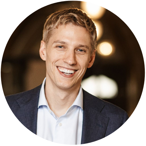 Porträt von Dominik Krause, zweiter Bürgermeister von München.