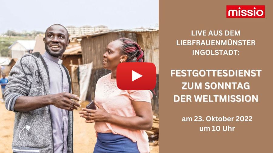 Plakat zum Sonntag der Weltmission 2022