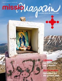 Titelbild missio magazin Ausgabe 2/2024 Schwerpunkt Libanon und Deutschland