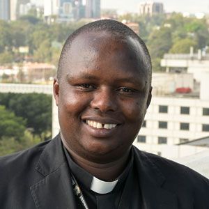 Pater Peter Kiarie, Direktor der Caritas Nairobi