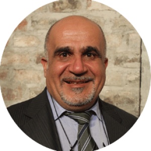 Porträtbild Michel Constantin, Leiter der Päpstlichen Mission für den Nahen Osten (CNEWA)