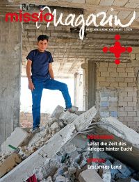 Titelbild missio magazin Ausgabe 3/2024 Schwerpunkt Südsudan und Syrien