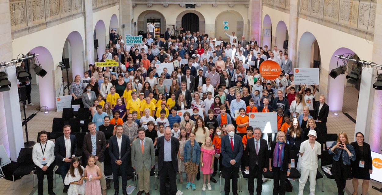 Preisverleihung Schulwettbewerb in Berlin