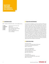 Erste Seite mit Text der Liturgischen Bausteine zum Afrikatag 2026