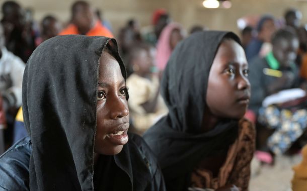 Bildung für geflüchtete Mädchen und Jungen